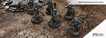 PWork - Arid Plain - Wargames Terrain Mat - 3X4'