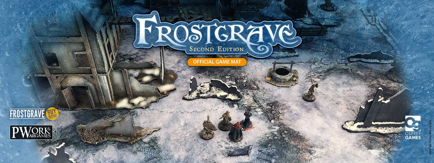 PWork - Frostgrave - Wargames Terrain Mat - 3X6'