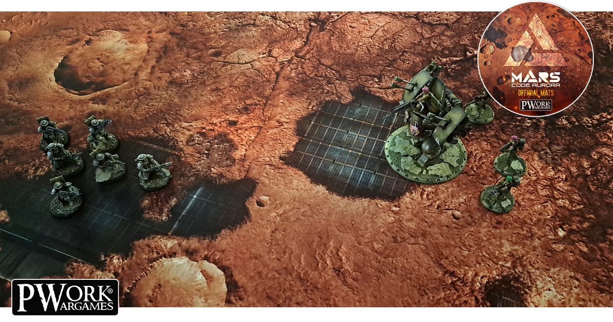 PWork - Total Recall - Wargames Terrain Mat - 3X3'