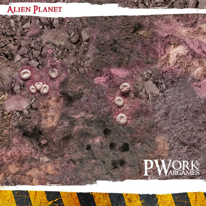 PWork - Alien Planet - Wargames Terrain Mat - 3X3'