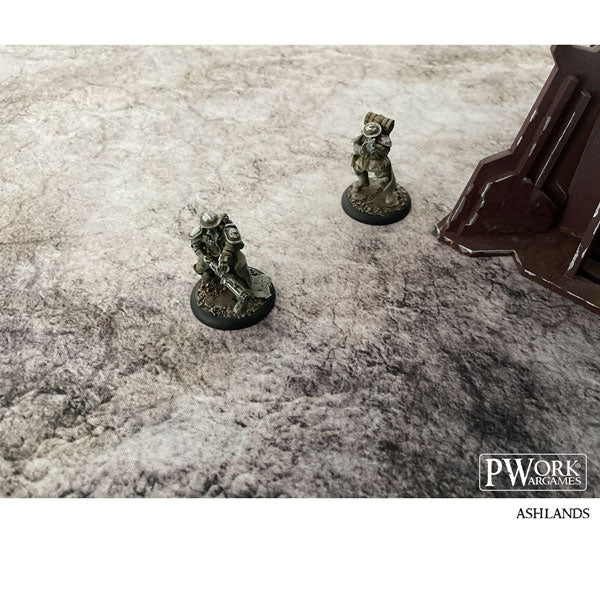 PWork - Ashlands - Wargames Terrain Mat - 3X4'