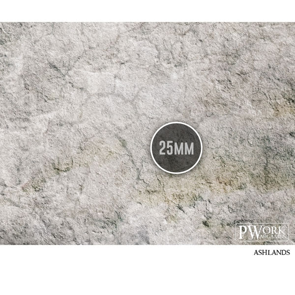 PWork - Ashlands - Wargames Terrain Mat - 3X3'