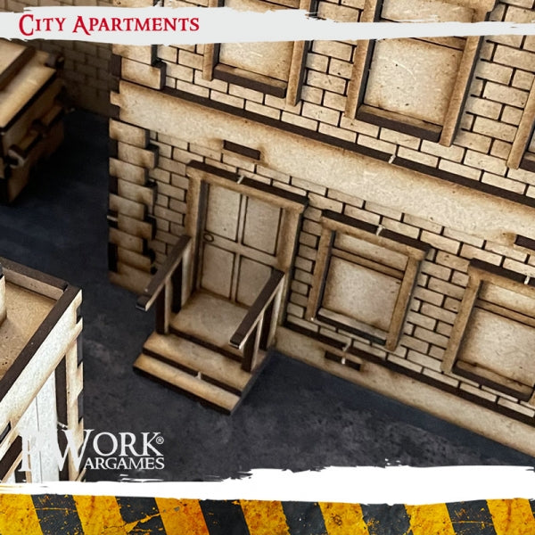 PWork - City Apartments - MDF Terrain Scenery