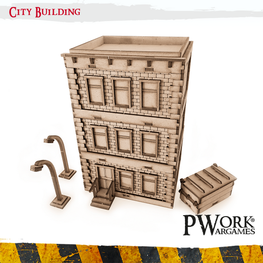 PWork - City Building - MDF Terrain Scenery