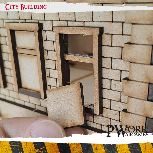 PWork - City Building - MDF Terrain Scenery
