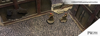 PWork - Cobblestone - Wargames Terrain Mat - 4X6'