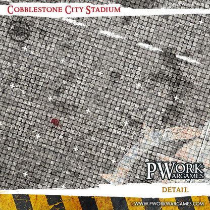 PWork - Blood Bowl - Cobblestone Stadium - Fantasy Football Mat