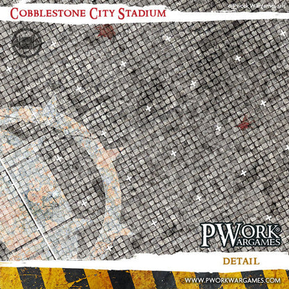 PWork - Blood Bowl - Cobblestone Stadium - Fantasy Football Mat