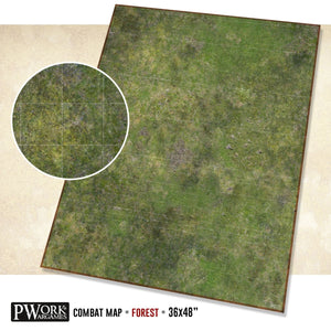PWork - Combat Map - Forest - 36x48