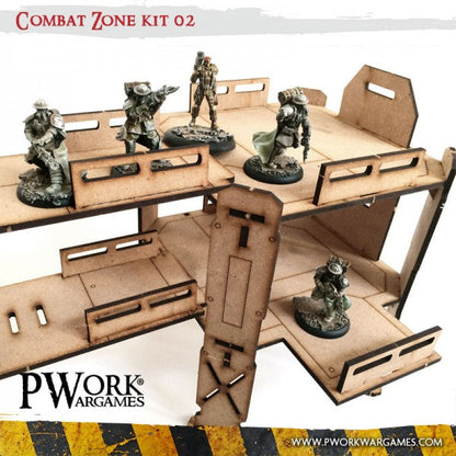 PWork - Combat Zone 02 - MDF Terrain Scenery