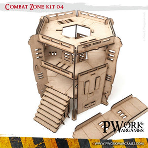 PWork - Combat Zone 04 - MDF Terrain Scenery