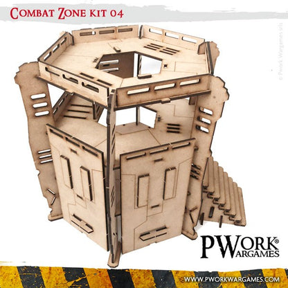 PWork - Combat Zone 04 - MDF Terrain Scenery