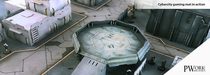PWork - Cyber City - Wargames Terrain Mat - 44X60"