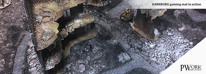 PWork - Darkburg - Wargames Terrain Mat - 3X4'