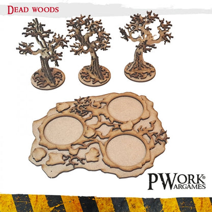 PWork - Dead Woods - MDF Terrain Scenery