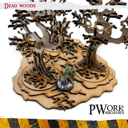 PWork - Dead Woods - MDF Terrain Scenery