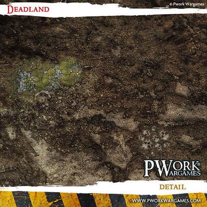 PWork - Deadland - Wargames Terrain Mat - 44X30"