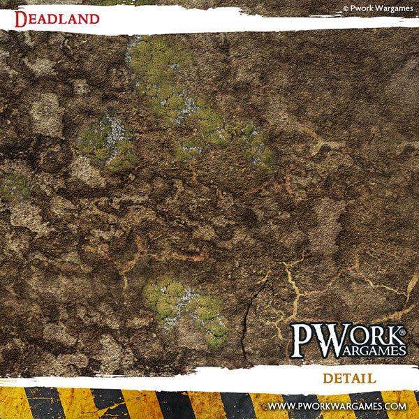 PWork - Deadland - Wargames Terrain Mat - 44X90"