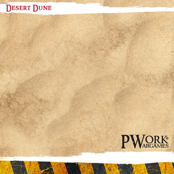 PWork - Desert Dune - Wargames Terrain Mat - 4X6'