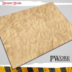 PWork - Desert Dune - Wargames Terrain Mat - 44X60