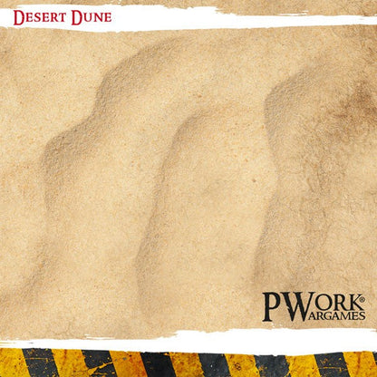 PWork - Desert Dune - Wargames Terrain Mat - 4X4'