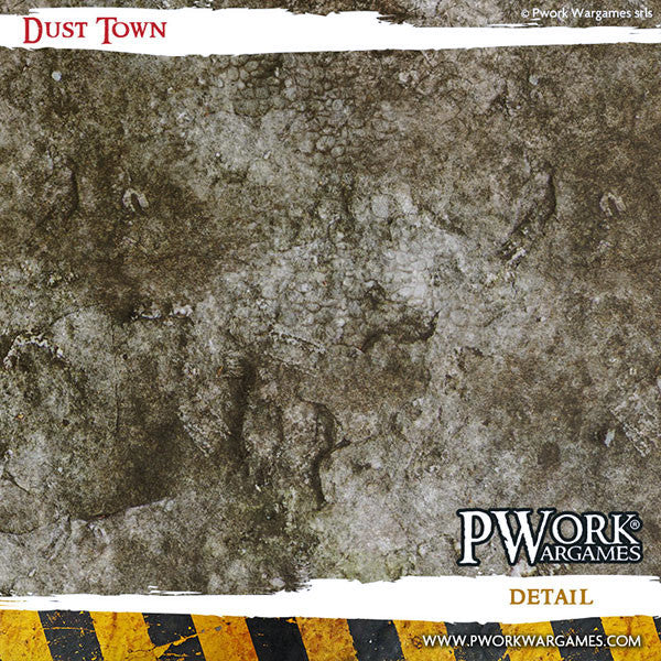 PWork - Dust Town - Wargames Terrain Mat - 44X30"