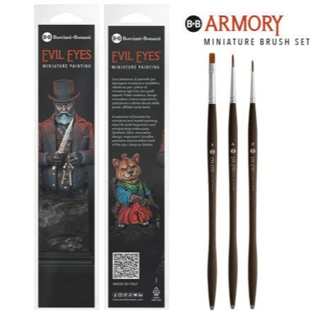 Evil Eyes - Armory Miniature Set 3 Brushes