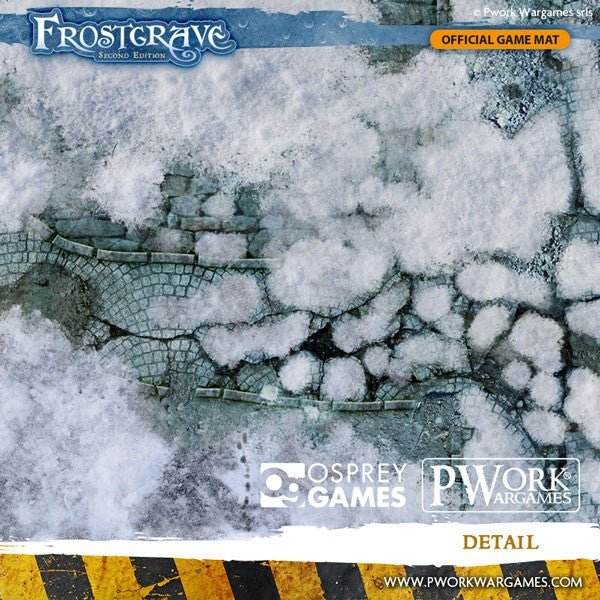PWork - Frostgrave - Wargames Terrain Mat - 3X6'