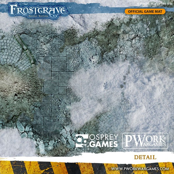 PWork - Frostgrave - Wargames Terrain Mat - 3X6'