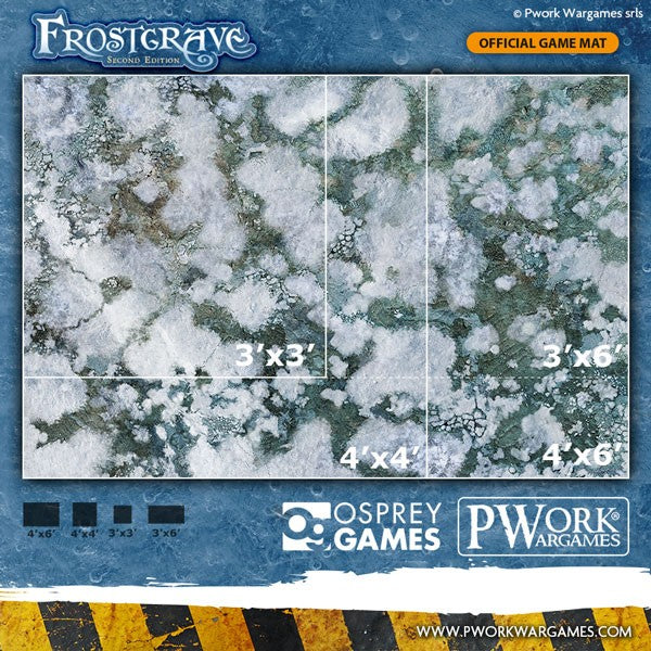 PWork - Frostgrave - Wargames Terrain Mat - 4X6'