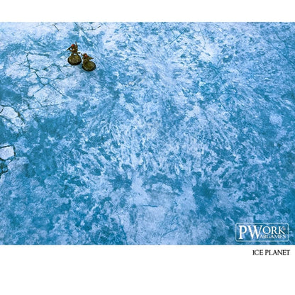 PWork - Ice Planet - Wargames Terrain Mat - 44X60"