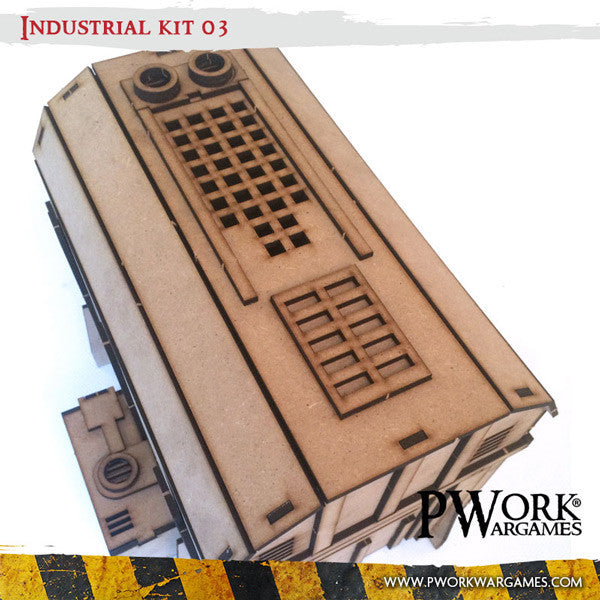 PWork - Industrial 03 - MDF Terrain Scenery