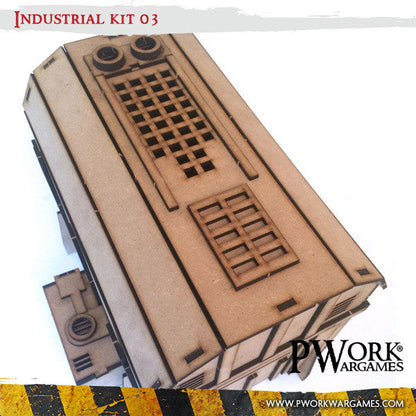 PWork - Industrial 03 - MDF Terrain Scenery