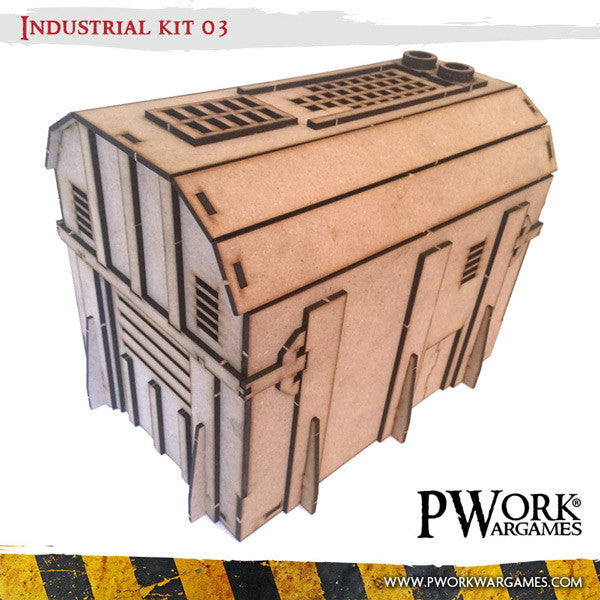 PWork - Industrial 03 - MDF Terrain Scenery