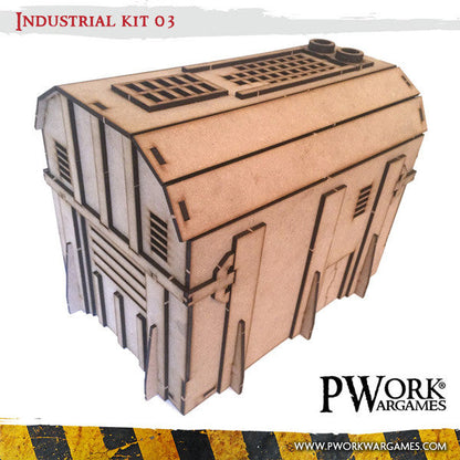 PWork - Industrial 03 - MDF Terrain Scenery