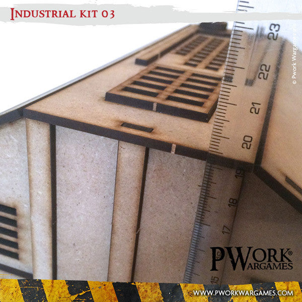 PWork - Industrial 03 - MDF Terrain Scenery