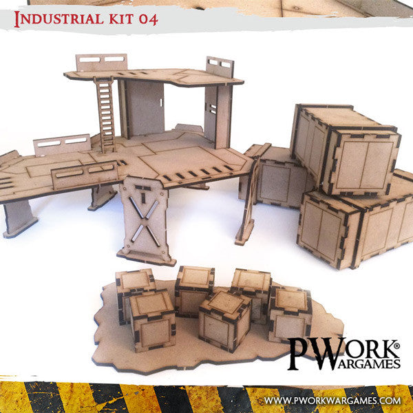 PWork - Industrial 04 - MDF Terrain Scenery