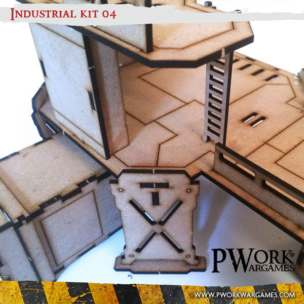 PWork - Industrial 04 - MDF Terrain Scenery