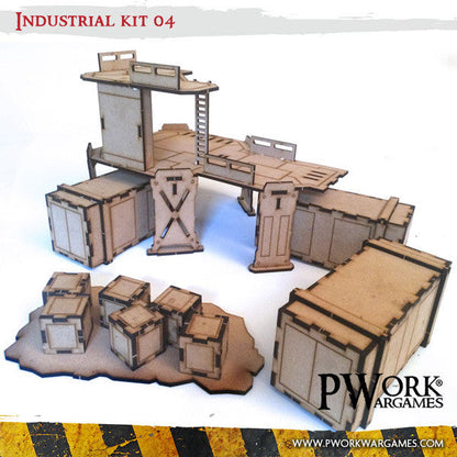 PWork - Industrial 04 - MDF Terrain Scenery