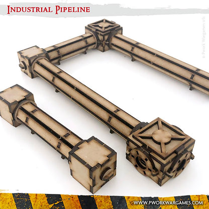 PWork - Industrial Pipeline - MDF Terrain Scenery