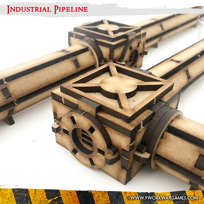 PWork - Industrial Pipeline - MDF Terrain Scenery