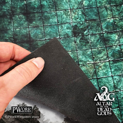 PWork - Altar of the Dead Gods - Lost Temple - Game Mat