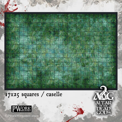 PWork - Altar of the Dead Gods - Lost Temple - Game Mat
