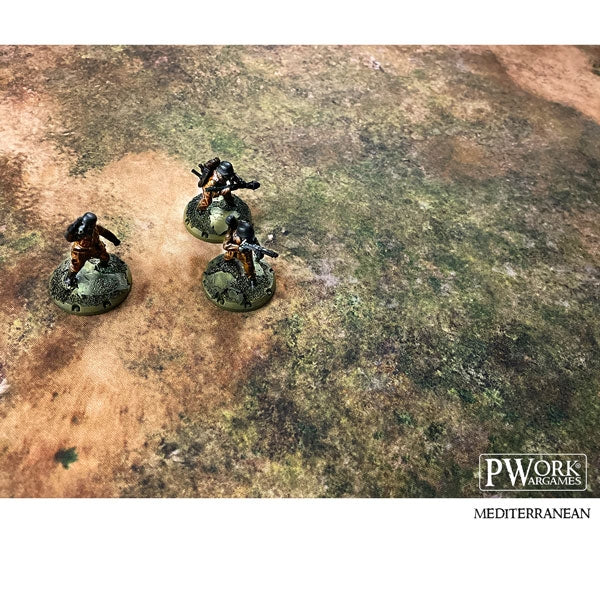 PWork - Mediterranean - Wargames Terrain Mat - 4X6'