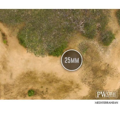 PWork - Mediterranean - Wargames Terrain Mat - 4X6'