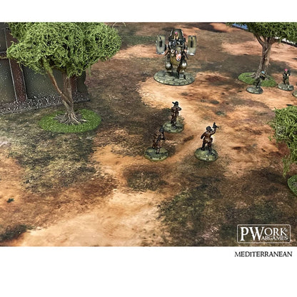 PWork - Mediterranean - Wargames Terrain Mat - 4X6'