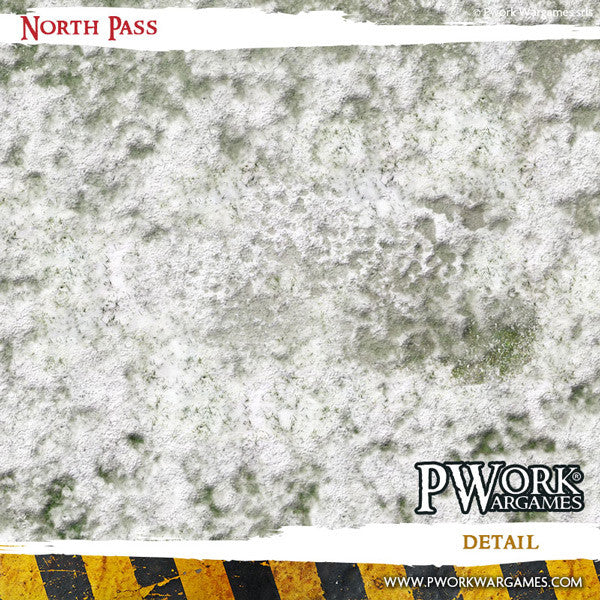 PWork - North Pass - Wargames Terrain Mat - 4X6'