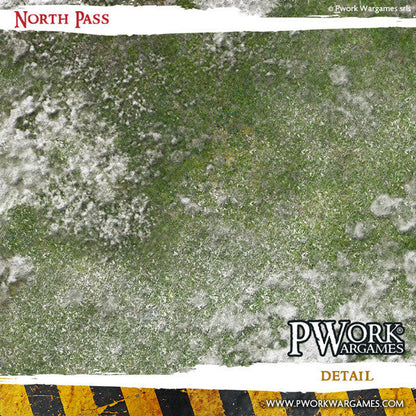 PWork - North Pass - Wargames Terrain Mat - 22X30"