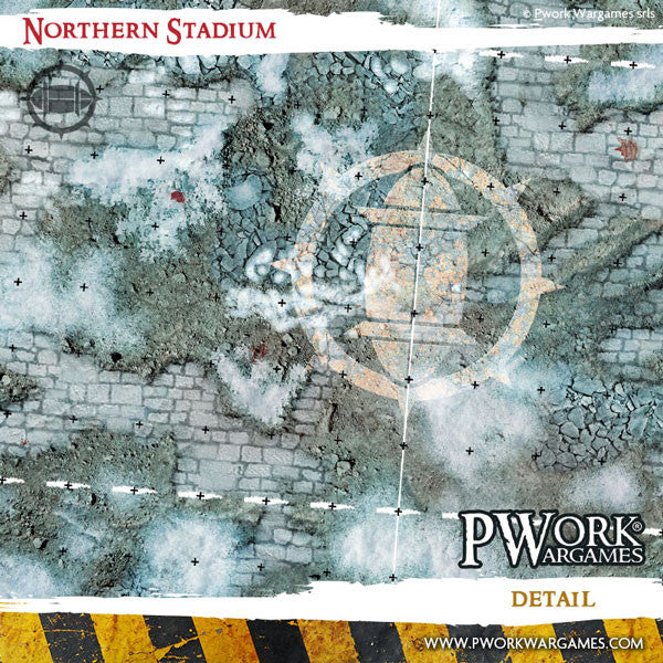 PWork - Blood Bowl - Northern Stadium - Fantasy Football Mat