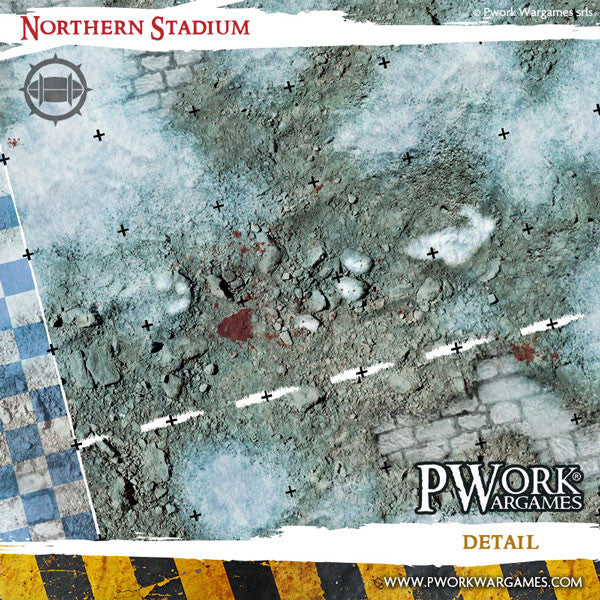 PWork - Blood Bowl - Northern Stadium - Fantasy Football Mat